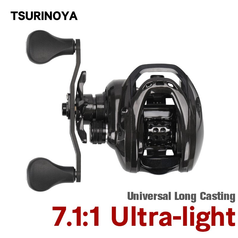TSURINOYA Dark Wolf Long Casting Baitcasting Reel | dankung.com